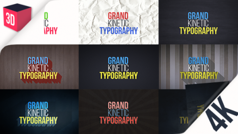 Preview Grand Kinetic Typography 17124183