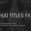 Preview HUD Titles FX 20177970