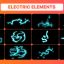 Preview Hand Drawn Electric Elements Pack 22006958