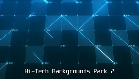 Preview Hi Tech Backgrounds Pack 2