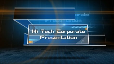 Preview Hi Tech Corporate Presentation 056126776