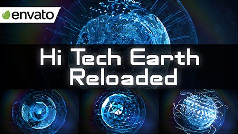 Preview Hi Tech Earth Reloaded Element 3D