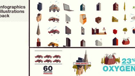 Preview Infographics Illustrations