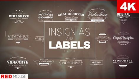 Preview Insignias Labels Pack 16849918