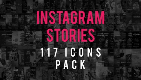Preview Instagram Stories Icons Pack 22790805