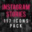 Preview Instagram Stories Icons Pack 22790805