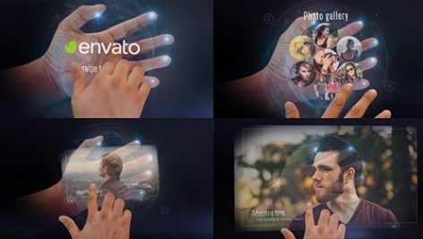Preview Interactive Hand Hologram Opener 19419859