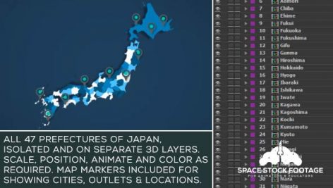 Preview Japan Map Kit 17711358