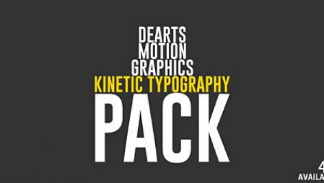 Preview Kinetic Typo Pack