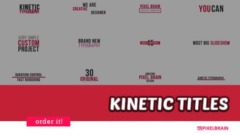 Preview Kinetic Typography 20880695