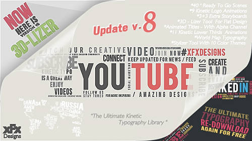 Videohive Kinetic Typography Pack V8.0 6210510