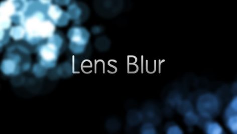 Preview Lens Blur Intro 1946685