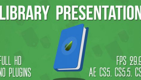 Preview Library Or Bookstore Presentation 4299981