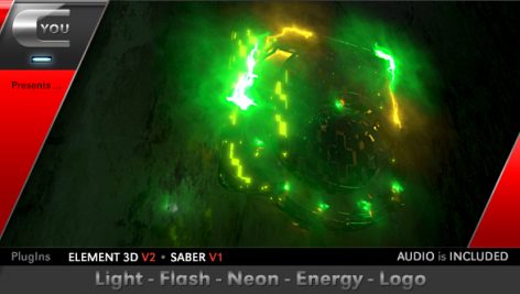 Preview Light Flash Neon Energy Logo 17938158