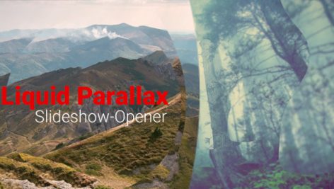 Preview Liquid Parallax Slideshow Opener 12837509