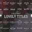 Preview Lovely Titles 19328834