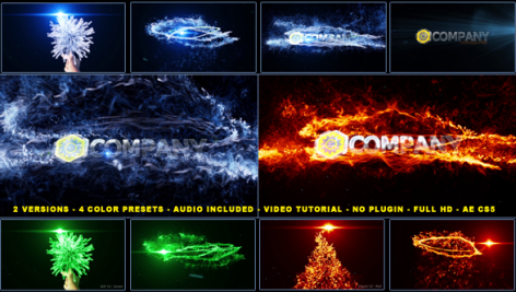 Preview Magical Particles Vortex Logo Reveal 5086083