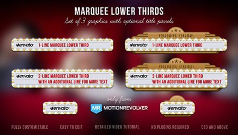 Preview Marquee Lower Thirds 5211013