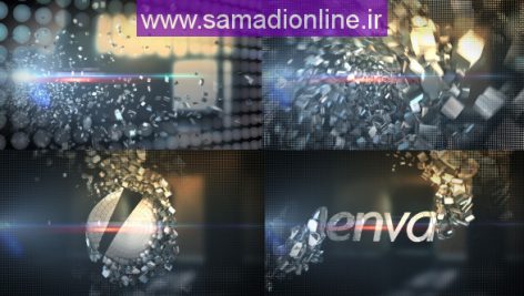 Preview Metallic Crystal Logo Text Reveal 6502180