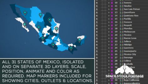 Preview Mexico Map Kit 18255754