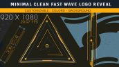Preview Minimal Clean Fast Wave Logo Reveal 17568824