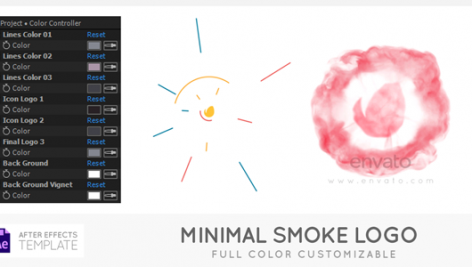 Preview Minimal Smoke Logo 21403298