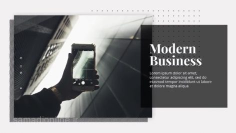 Preview Modern Business Clean Presentation 109802