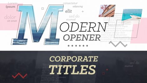 Preview Modern Opener Corporate Titles 17381530