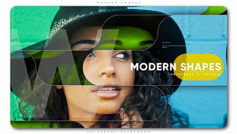 Preview Modern Shapes Universal Slideshow 21708078
