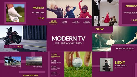 Preview Modern Tv Full Broadcast Pack 18477591