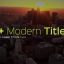Preview Modern Titles And Lower Thirds 16226249