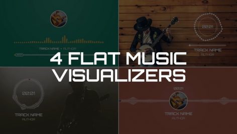 Preview Motion Array Flat Music Visualizers