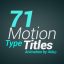 Preview Motion Typo Titles Atiko 9478608