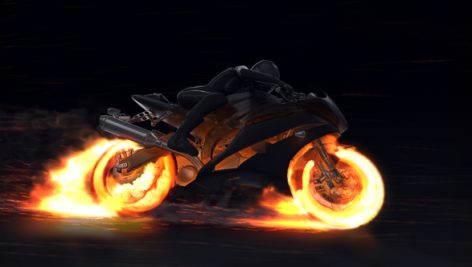 Preview Motorcycle Fire Reveal 22659715