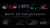 Preview Multi 3D Infographics 3947357