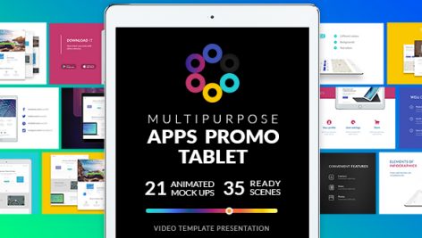 Preview Multipurpose Apps Promo For Tablet 19319344