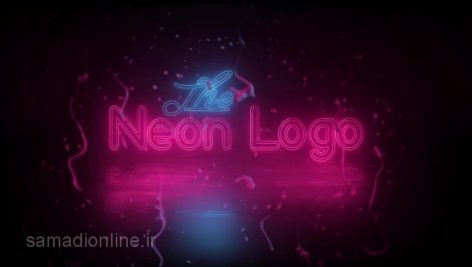 Preview Neon Logo Reveal 86613