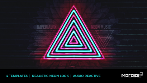 Preview Neon Music Visualizer Audio React 14446438
