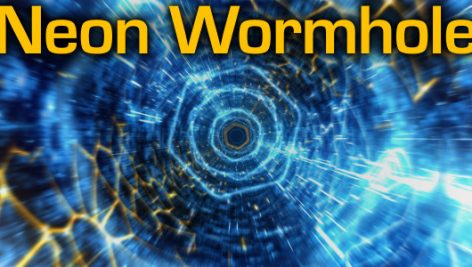 Preview Neon Wormhole Hi Tech Tunnel Flythrough 8126533