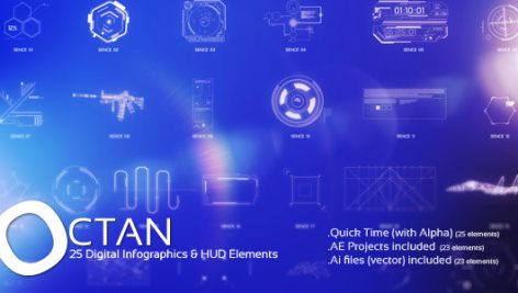 Preview Octan 25 Digital Infographics Hud Elements Infographics 7069950
