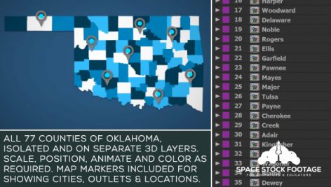 Preview Oklahoma Map Kit 21004647