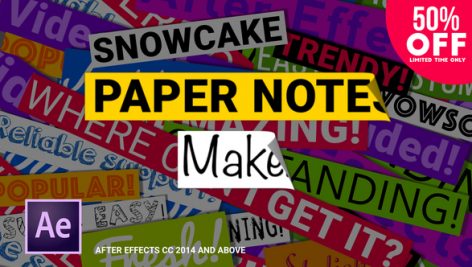 Preview Paper Notes Maker Titles And Lower Thirds 21616486