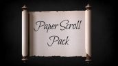Preview Paper Scroll Pack Template 11892029