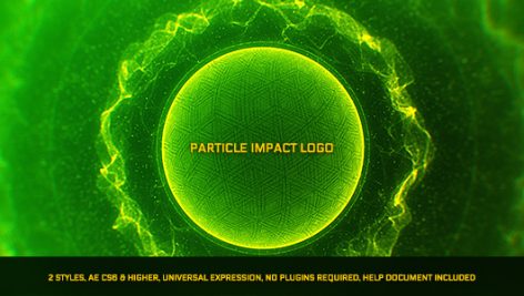 Preview Particle Impact Logo 21495701