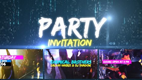 Preview Party Invitation