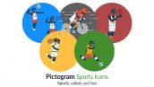 Preview Pictogram Sports Icons 16936399