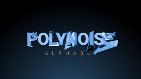 Preview Polynoise Alphabet Animated Typeface 16871115