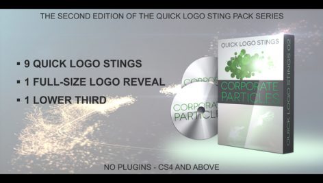 Preview Quick Logo Sting Pack 02 Corporate Particles 5464584