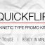 Preview Quickflip Kinetic Type Promo Kit