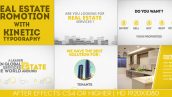 Preview Real Estate Promotion With Kinetic Typography